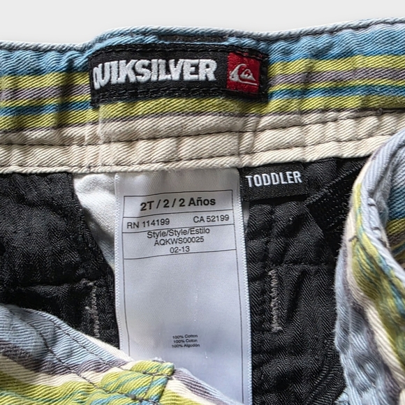 Quicksilver Toddler Shorts, Size 2T - Picture 4 of 9
